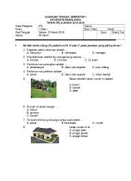 Kunci jawaban soal ulangan akhir semester 2 bahasa jawa kelas 1 sd. Top Pdf Soal Uts Bahasa Jawa Kelas 1 Sd Semester 2 123dok Com