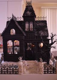 Wyckedwood Canterbury The Greenleaf Miniature Community Dollhouse Halloween Haunted House Craft Halloween Miniatures
