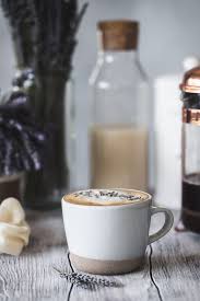 Lavender Latte With Oat Milk Le Petit Eats Recipe In 2020 Organic Coffee Shop Latte Oat Milk