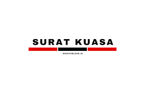 Boleh, dengan mengajukan surat permohonan penerbitan. 60 Contoh Surat Kuasa Wahyu Blahe
