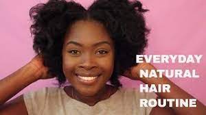 Consistency and perseverance are the maintaining healthy natural hair requires consistency and patience and having a solid hair routine there are alot of different tasks you can do on a daily basis and these can help you with building your. Daily Natural Hair Routine Updated Youtube