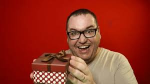 2,672 A Guy Gives A Gift Stock Video Footage