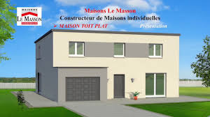 Presentation Maison Toit Plat Maisons Le Masson Rouen Youtube