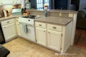 I distressed all the edges then waxed. My Chalk Painted Cabinets 4 Years Later How Did They Do Artsy Chicks Rule