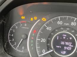 2015 Honda CRV warning indicator lights- help! : rHonda