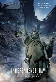 When the scene.where president.whitmore is giving his impromptu speech before the brave pilots went to fight, even the audience saluted and cheered!! Independence Day Resurgence 2016 Movie Posters 1 Of 6
