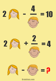 Hey, moi c'est maths ! Math With A Boy And A Girl Number And Math Puzzle Brainfans