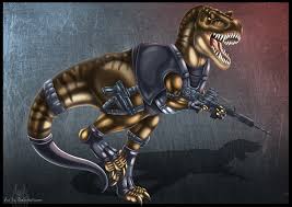 The most badass dinosaur ever. Dash Feral And Armed By Dqueen Fur Affinity Dot Net