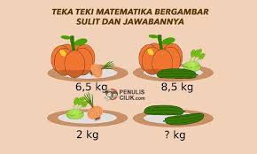 Teka teki logika matematika dan jawabannya matematrick sumber : Teka Teki Matematika Bergambar Sulit Dan Jawabannya Penulis Cilik