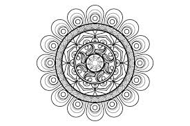 Coloring books aren't just for kids: Free Mandala Coloring Pages For Adults Online Coloring Available
