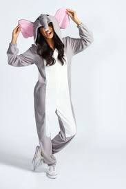 Eliza Elephant Animal Onesie Womens Onesie Elephant Onesie Elephant Clothes