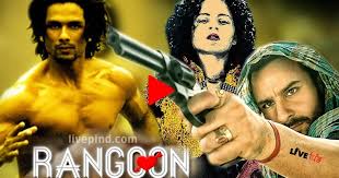 Rangoon Movie Official Trailer Shahid Kapoor Saif Ali Khan And Kangana Ranaut Rangoon Hindi Film Based On World War Rangoon Movie Full Movies Download Movies