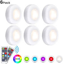Amazon Com Remote Control Lights In 2020 Led Closet Light Closet Lighting Puck Lights