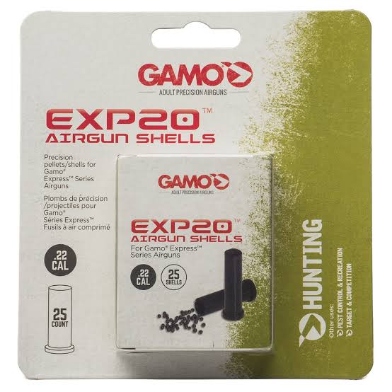 Gamo Viper Express .22 Caliber Airgun Shot Shells 25 Count, AI generated