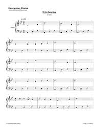 Ashlee t busch at sheet music plus. Edelweiss With Lyrics Free Piano Sheet Music Piano Chords