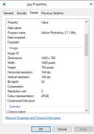 How To Check The Dpi Of An Image In Windows 10 - Technipages