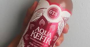 What are kefir grains composed of? Gts Aqua Kefir Sparkling Probiotic Drink Pink Grapefruit And Orange Peach Mango