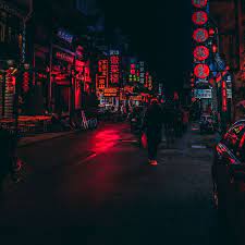 Download Wallpaper 3415x3415 Street Lighting Lights Signs City China Ipad P 3415x34 Ipad Pro Wallpaper Ipad Pro Wallpaper Hd Ipad Wallpaper