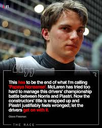 💥 McLaren's opening lap was the story of the race