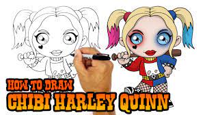 How to Draw Harley Quinn | Suicide Squad - YouTube