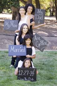 13 Ways To Include Your Kids In The Wedding Wedding With Kids Blended Family Wedding Save The Date Photos