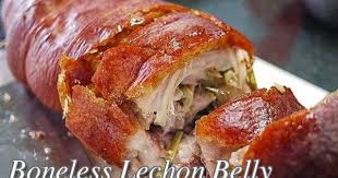 Lechon Belly Recipe Boneless Lechon Panlasang Pinoy Meaty Recipes Recipe Pork Belly Lechon Recipe Pork Belly Recipes Lechon Recipe