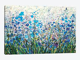 They bloom effortlessly from summer to frost, and the more. Mid Summer Meadow Flowers Canvas Artwork By Olena Art Icanvas