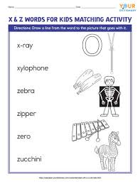 There are many foods that begin with the letter z. Words That Start With X Y And Z For Kids