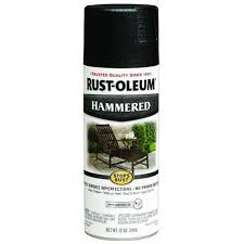 Rust Oleum Stops Rust Black Hammered Spray Paint 12 Oz Walmart Com Walmart Com