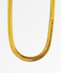 Maybe you would like to learn more about one of these? The Gold Gods Herringbone Chain Zumiez
