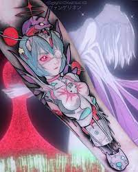 Brando Chiesa Evangelion Tattoo Manga Tattoo Anime Tattoos