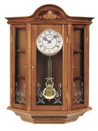 Seiko Wall Curio Cabinet Clock Dark Brown Solid Oak Case Seiko Http Www Amazon Com Dp B0027fgbhm Ref Cm Sw Wall Curio Cabinet Pendulum Wall Clock Wall Clock
