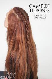 Game Of Thrones Hairstyles Sansa Stark Braid Tutorial Hair Romance Sansa Stark Hair Hair Romance Cool Braid Hairstyles