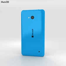 Microsoft Lumia 640 LTE Glossy Cyan 3D ...