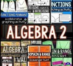 Algebra 2 Activities Bundle With Digital Updates Algebra Algebra 2 Algebra 2 Activities