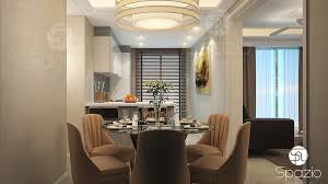 Are you planning your dining room design? Gallery Dining Room Interior Design Dubai Spazio