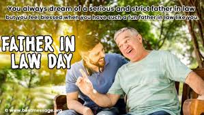 Jun 18, 2021 · to mark father's day 2021, we've rounded up 50 inspiring, funny, poignant, and even just silly quotes or dad jokes about and from famous fathers.we've got lines and great quotes from all. National Father In Law Day Wishes Father In Law Messages