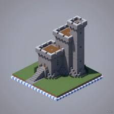 Make two 15 block long walls directly opposite one another. Medieval Blueprints Minecraft Castle Ideas Novocom Top