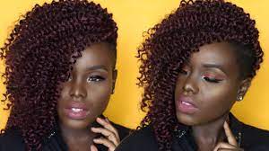 Fastest Crochet Braids Ever Shaved Sides Undercut Tailo Youtube Braids With Shaved Sides Shaved Side Hairstyles Undercut Hairstyles
