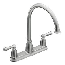 Moen Banbury 2 Handle Kitchen Faucet Chrome Finish The Home Depot Canada Chrome Kitchen Faucet Cheap Kitchen Faucets Kitchen Faucet