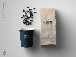 Coffee Package Free Mockup Coffee Tumblr Coffee Packaging Coffee Poster