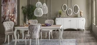 Enza Mobilya Yemek Odasi Oldukca Guzel Ve Bir Hayli Kibar Olmak Ile Birlikte Cok Fazla Sayida Misafir Agirlaminizi Da Saglar Rahatlikla Yem Mobilya Yemek Odasi