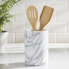 Grind your ginger or serve your dips in style. Belani Marble Utensil Holder Marble Utensil Holder Replacing Kitchen Countertops Utensil Holder