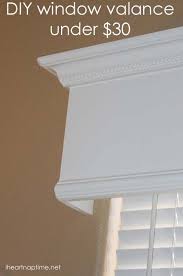 Nor did they perfect their first beveled cut or got all their measurements correctly. 10 Cheap Ways To Make Your Home Look More Expensive Wood Valance Diy Window Wooden Window Valance