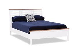 Queen bedroom suite 6 piece (leion collection in ocean blue ). White Pewter Kota Queen Bed Amart Furniture
