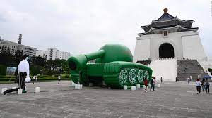 Searching tank man returns no results (screenshot). Tank Man Inflatable Appears Ahead Of Tiananmen Square Crackdown Anniversary Cnn Style