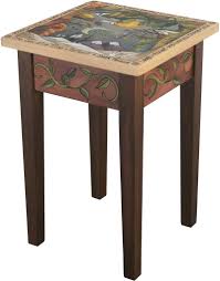 Small Square End Table Wood End Tables Painted End Tables Furniture