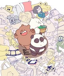 We Bare Bears Grizz Panda Ice Bear Bear Wallpaper We Bare Bears Bare Bears