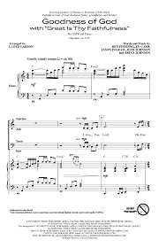 Goodness Of God (with "Great Is Thy Faithfulness") (arr. Lloyd Larson) by Lloyd  Larson