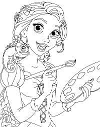 Rapunzel Color Pages Kids Learning Activity Tangled Coloring Pages Rapunzel Coloring Pages Princess Coloring Pages